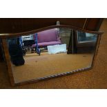 1960s Wall Mirror - 67cm Wide