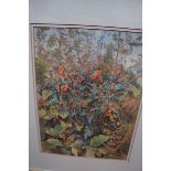 Colin Newman S.B.A. 'Autumn Berries' Signed - 56cm
