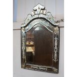 Early 20th Century Panelled Mirror - 51cm x 32cm