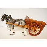 Malba Ware Horse and Cart - 60cm W