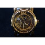 Gents Gucamel Automatic Skeleton Watch (Currently