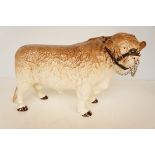 Malba Ware Large Hereford Bull - 25cm H