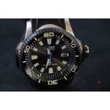 Citizen Eco-Drive Divers Watch with Rubber Strap (