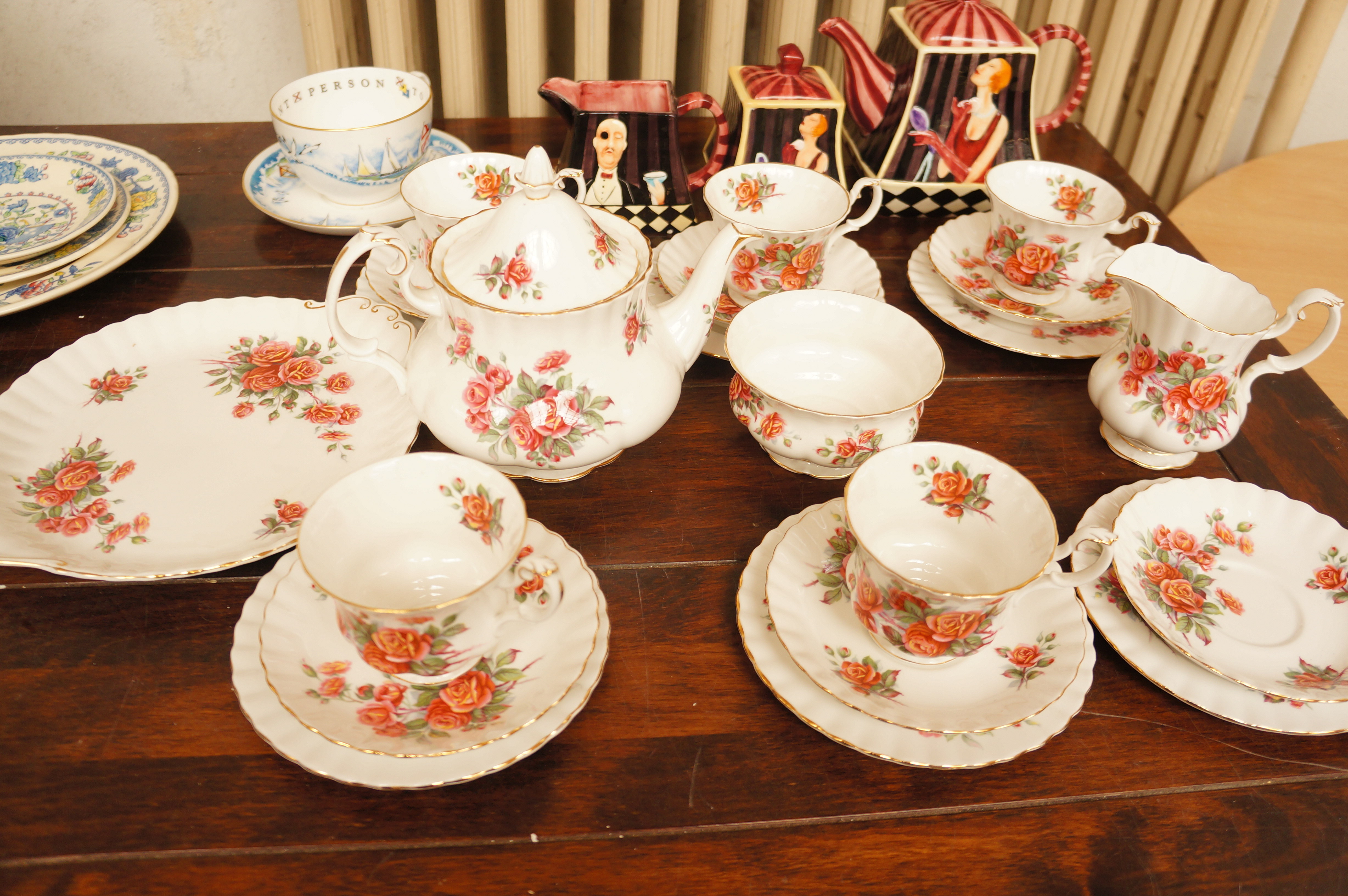 Royal Albert Centennial Rose Tea Service (All firs