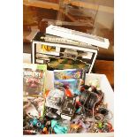 RC Battle Tank together with assortment of Games a