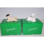 Two Beswick Lambs (Boxed)