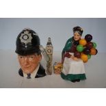 Royal Doulton HN1316 Old Balloon seller together w