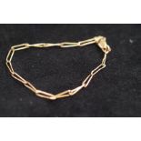 9ct gold bracelet