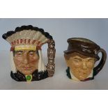 Royal Doulton D6611 North American Indian together