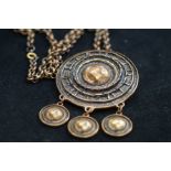 David Anderson Bronze chain and pendant