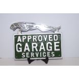 Chrome approved garages sign