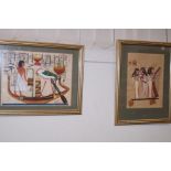 Two Egyptian Papyrus