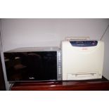 Breville Microwave together with a Xerox Machine