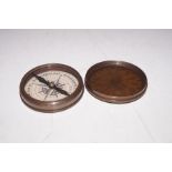 Brass world timer and compass