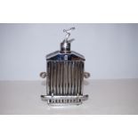 Rolls-Royce musical decanter in the form of a radiator grill