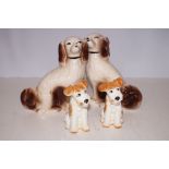 Pair of Sylvac Terriers together with Two Ceramic