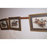 Three Horse Racing Prints