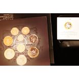 Royal Mint 2008 Uncirculated Coin Collection toget