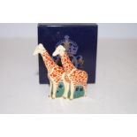Royal Crown Derby mini giraffes boxed