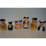 Collection of Toby Jugs - Restoration to Churchill