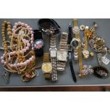 Collection of Watches and Costume Jewellery