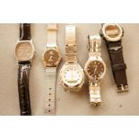 Collection of Five Gents Fashion Watches