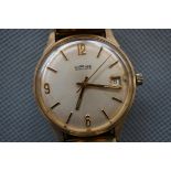 Gerrard 9ct Gold Automatic Wristwatch (Currently T