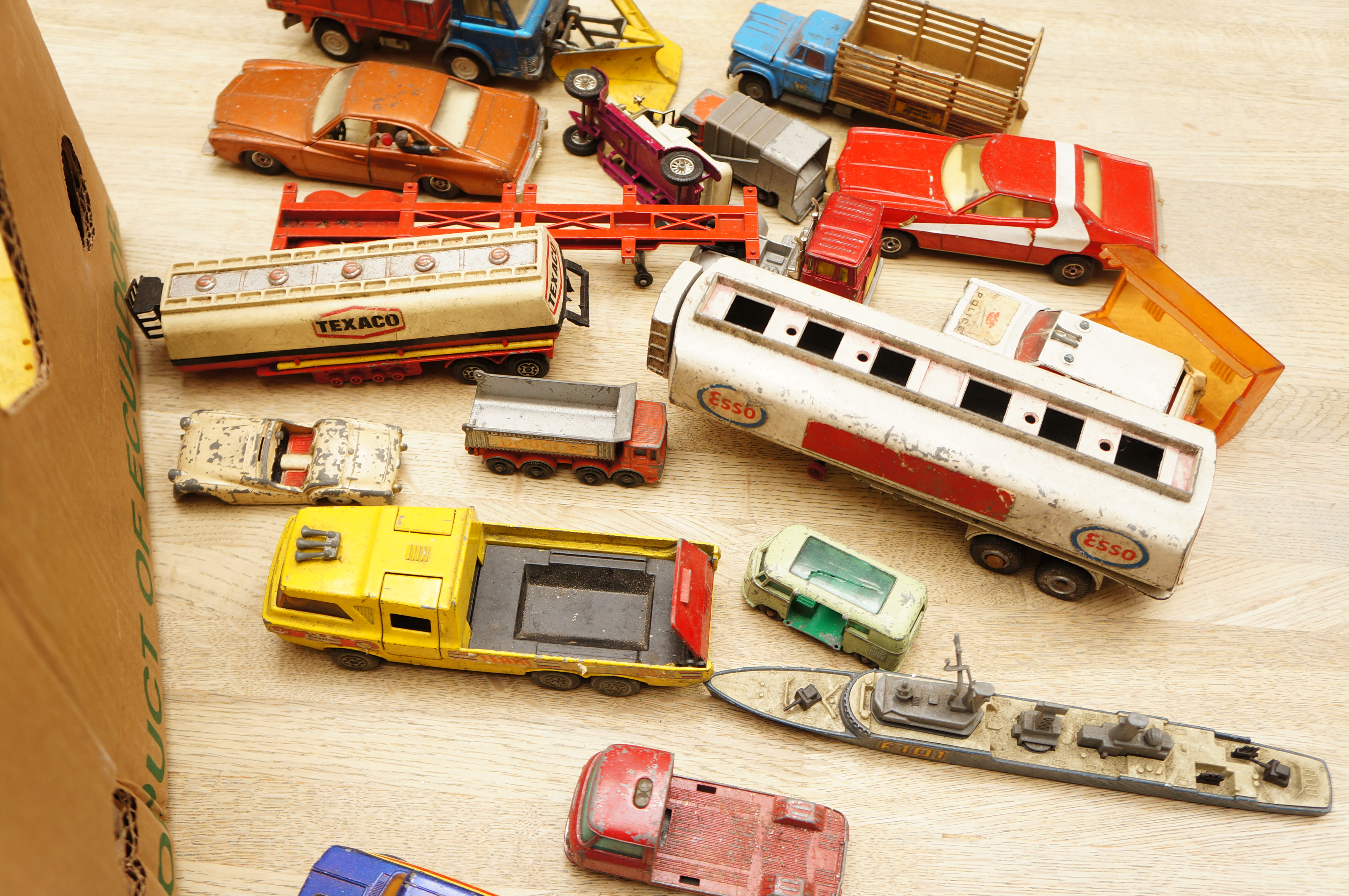 Collection of Vintage Model Vehicles, Dinky, Corgi