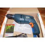 Black & Decker Corded Drill Boxed Excellent Condit