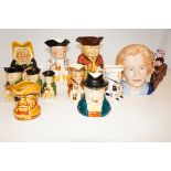 Collection of Toby Jugs