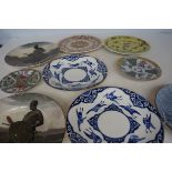 Collection of Cabinet Plates to include Royal Doul