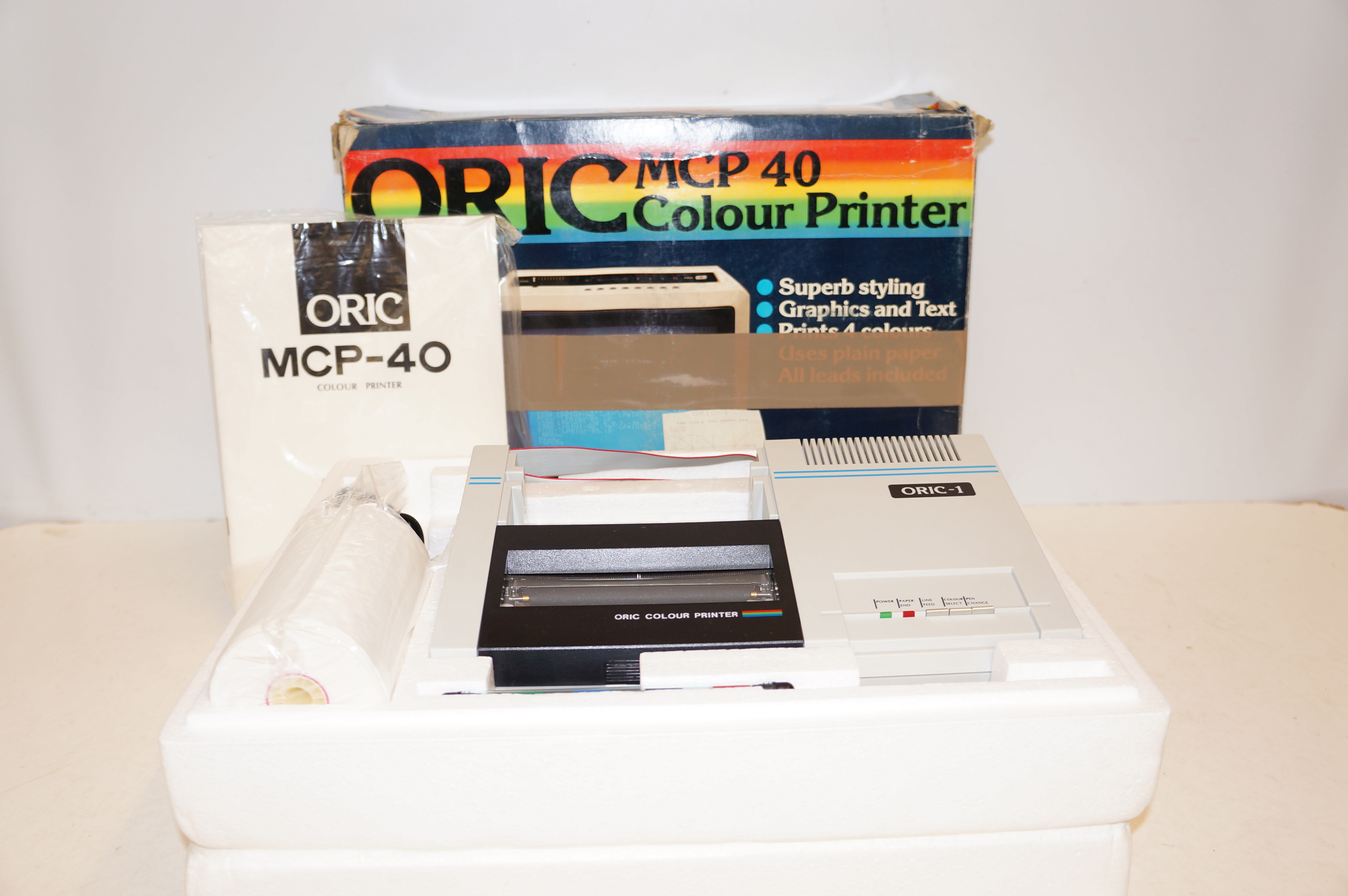 Vintage Oric MCP40 Colour Printer