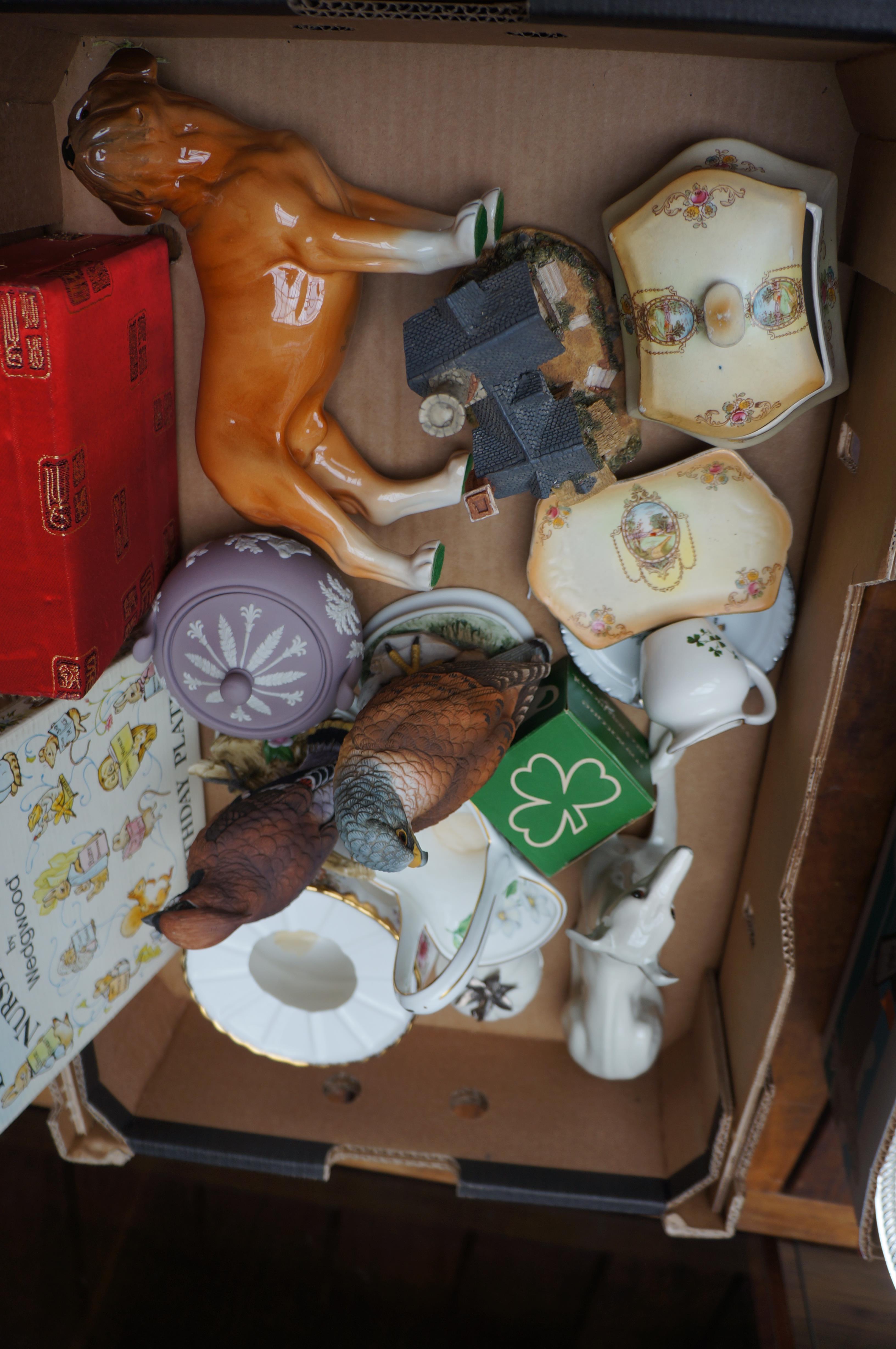 Box of Ceramics and Others to include Wedgewood