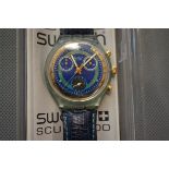 Cased Swatch Watch