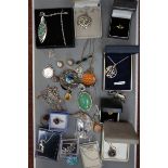 Collection of mainly Silver Costume Jewellery and