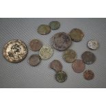 Collection of Roman Coins and Others