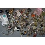 Collection of Mainly Silver Costume Jewellery