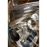 Large Box of Silver Plated Ware