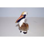 Royal Crown Derby brown pelican