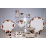 Collection of Royal Albert Old Country Rose China