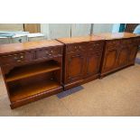 Bradley Furniture Sideboard and Two Cupboard