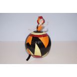 Lorna Bailey limited edition 2/8 Art Deco lidded p