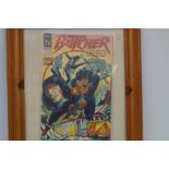 Framed DC comics "The butcher" fist issue
