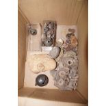 Box of Metal Detector Finds
