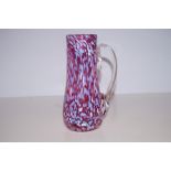 Alum Bay Glass Jug - 23cm h