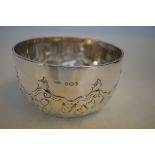 Very Fine Quality Silver Bowl Full London Hallmark