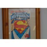 Framed DC comics "Super man" No1