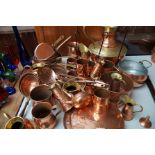 Large Collection of Copperware