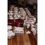 Royal Albert Old Country Rose Approximately 100 Pieces (All First Quality)