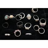 Collection of Silver Rings